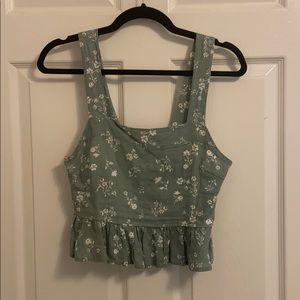 Floral Crop Top